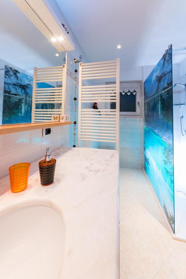 Ferienwohnung Casa Trettel Teser im Fleimtal Exterior foto