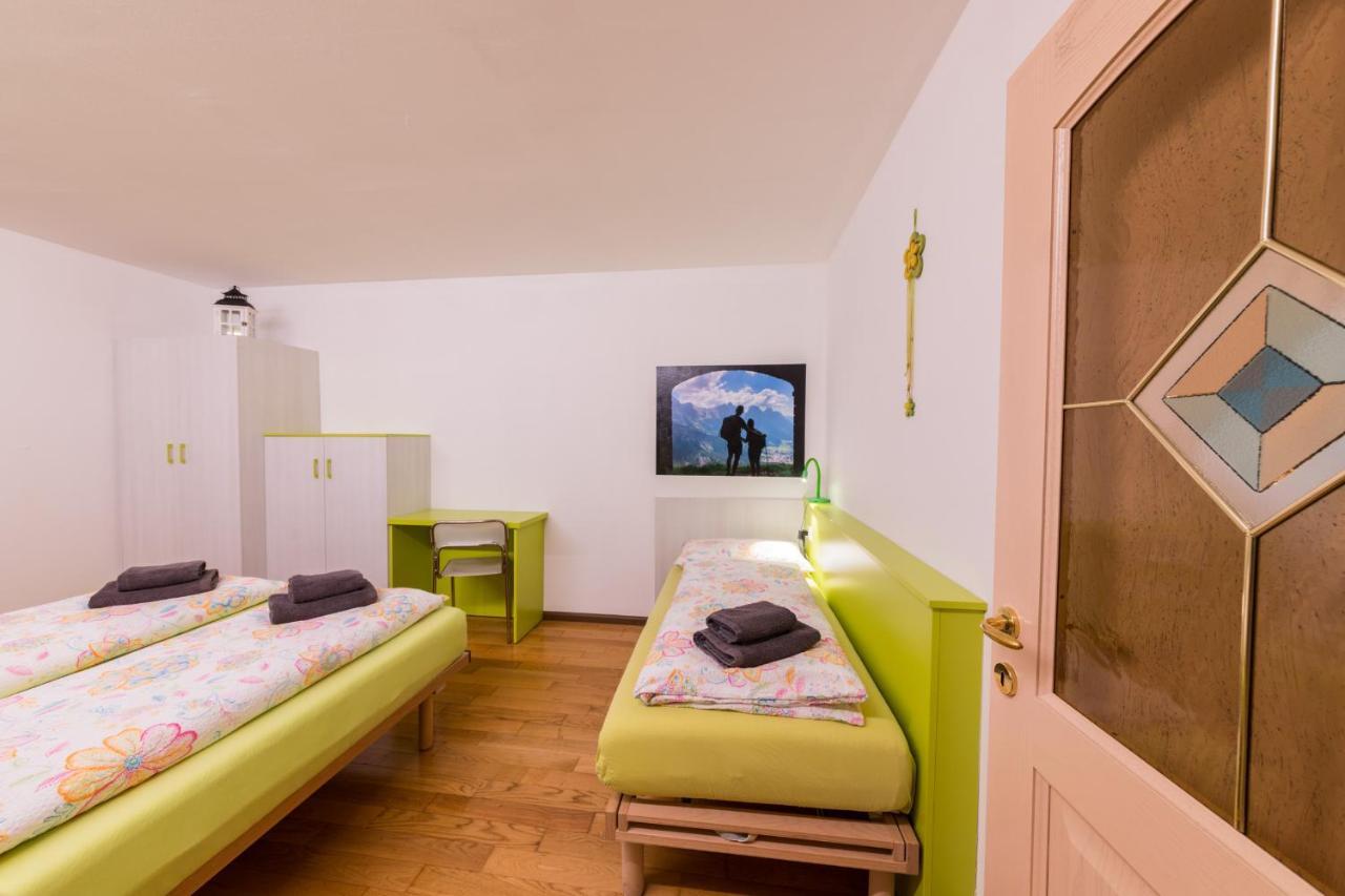 Ferienwohnung Casa Trettel Teser im Fleimtal Exterior foto